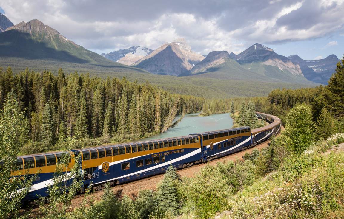 trans canada train travel